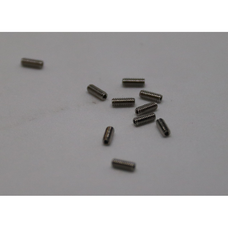Tornillos allen M2 x 5mm acero (10 unidades)