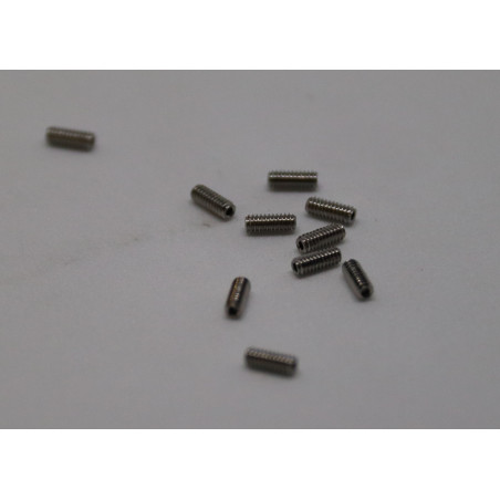 Tornillos allen M2 x 5mm acero (10 unidades)