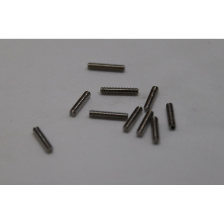 Tornillos allen M2 x 8mm acero (10 unidades)