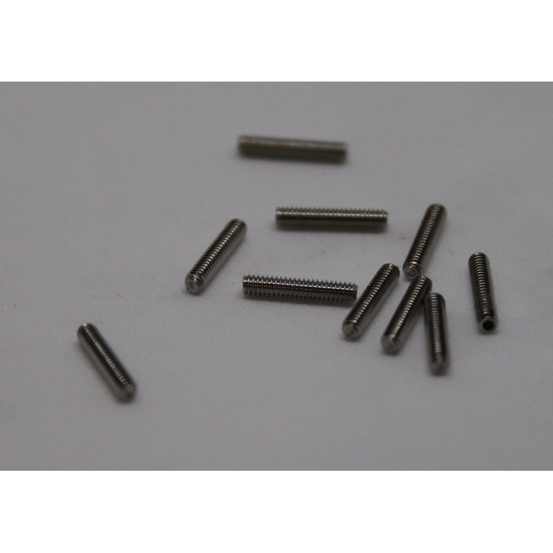Tornillos allen M2 x 10mm acero (10 unidades)