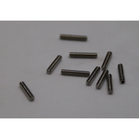 Tornillos allen M2 x 10mm acero (10 unidades)