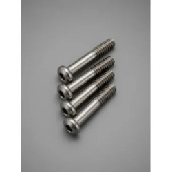 Tornillos semiroscados M2 x 10mm titanio (4 unidades)